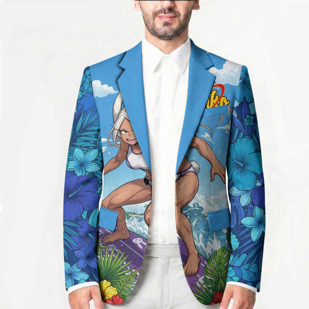 Mirko Summer Chill Blazer Tropical Anime Surfing Power