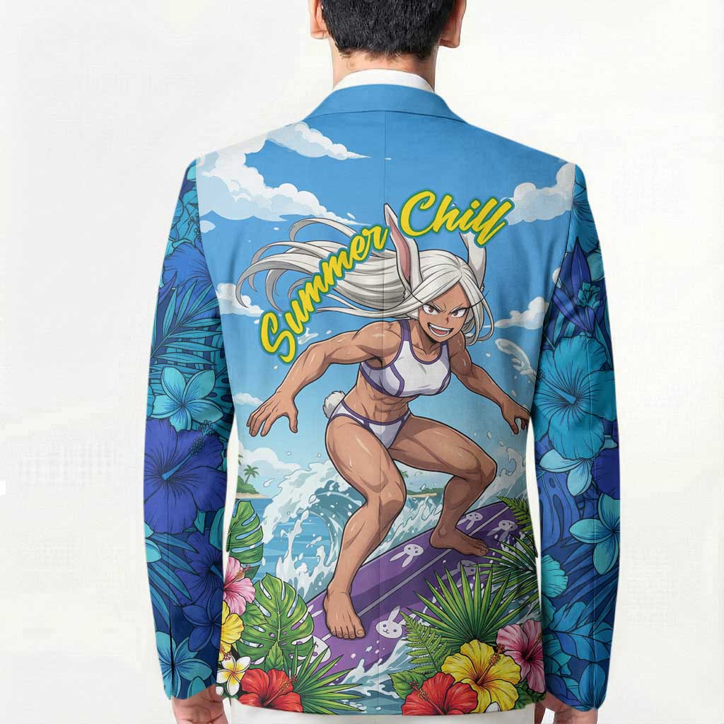 Mirko Summer Chill Blazer Tropical Anime Surfing Power