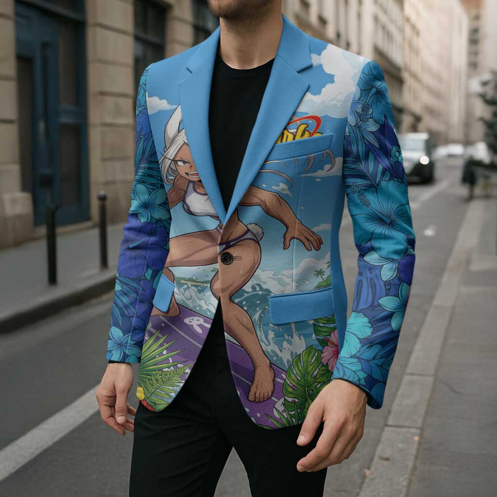 Mirko Summer Chill Blazer Tropical Anime Surfing Power