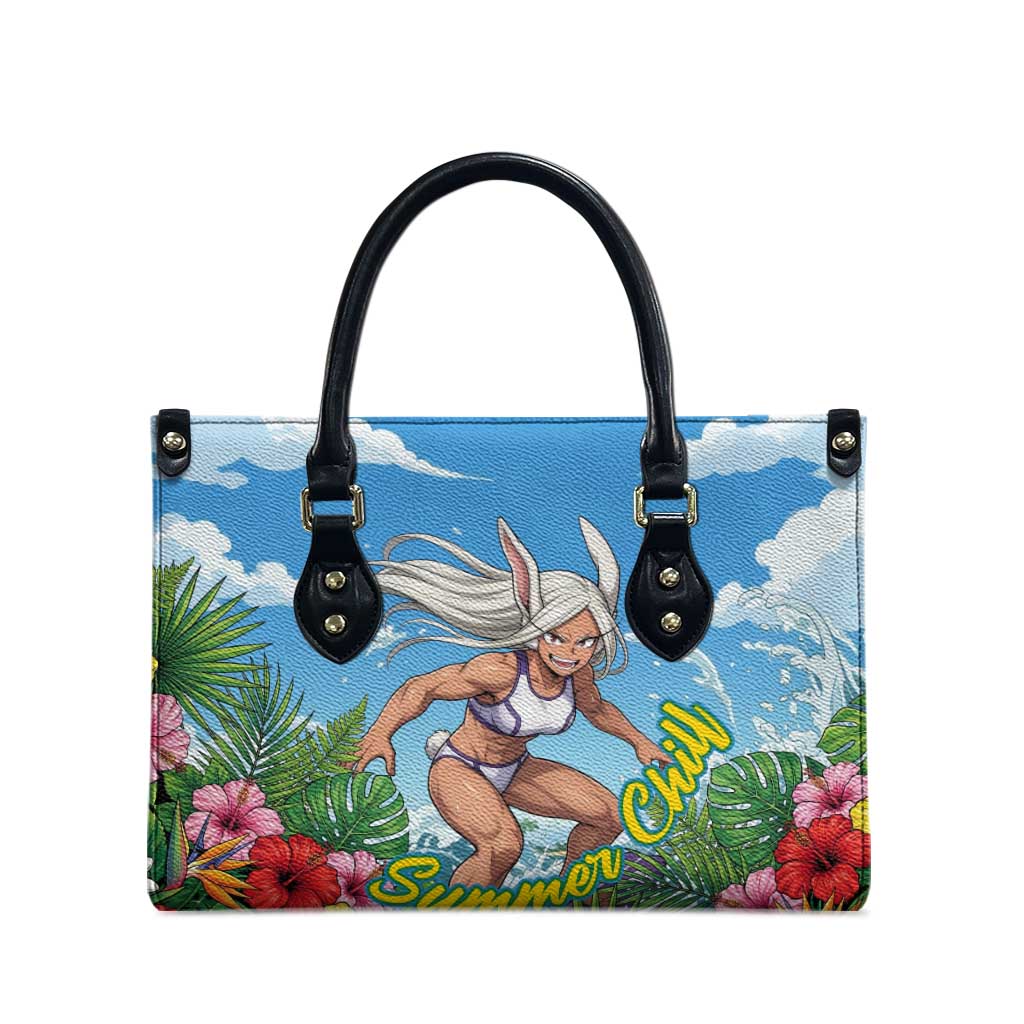 Mirko Summer Chill Leather Bag Tropical Anime Surfing Power