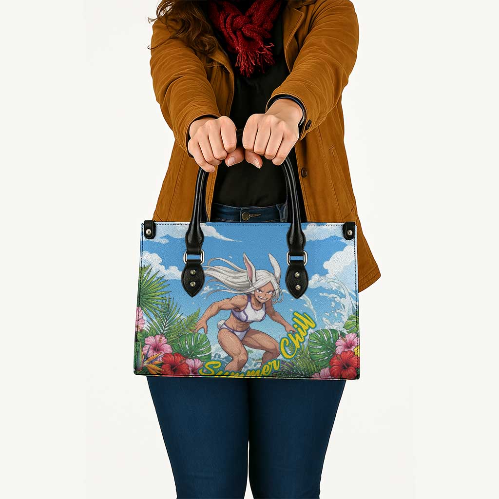 Mirko Summer Chill Leather Bag Tropical Anime Surfing Power