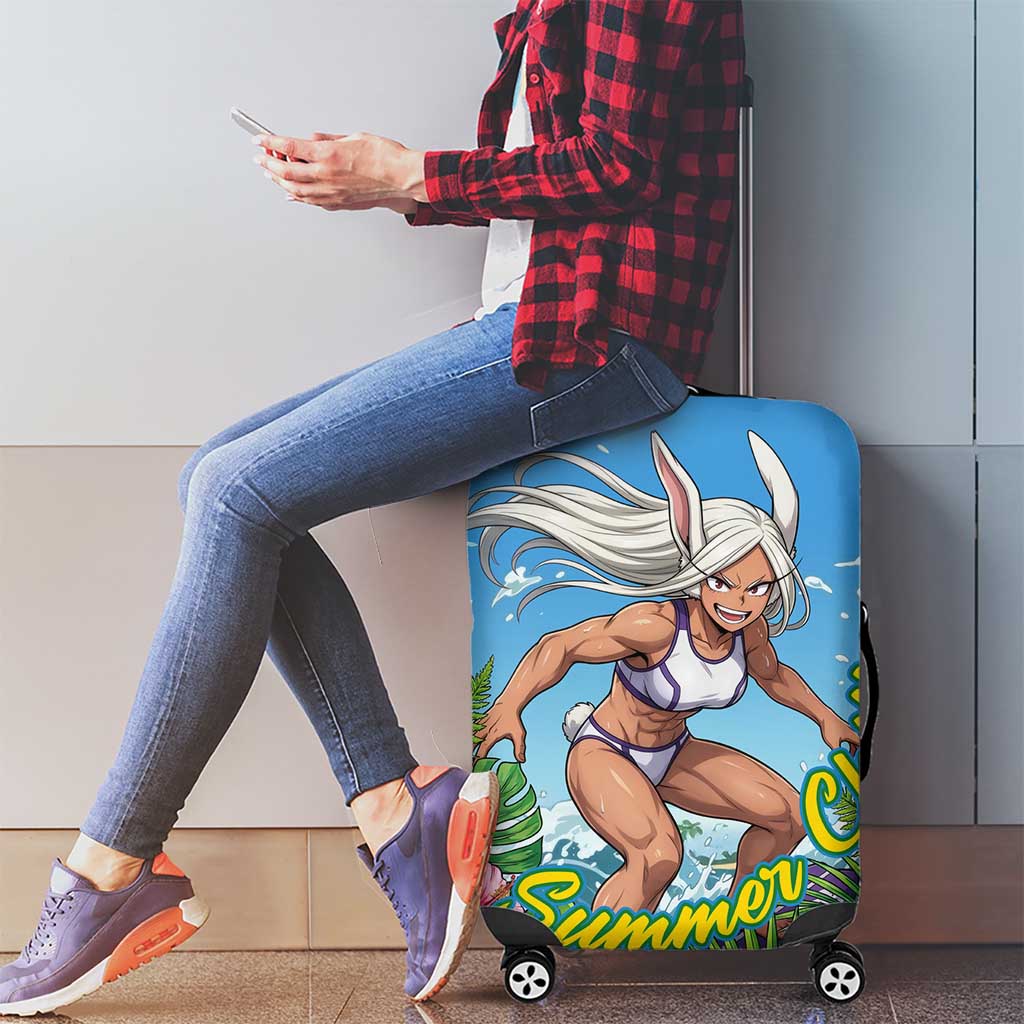 Mirko Summer Chill Luggage Cover Tropical Anime Surfing Power