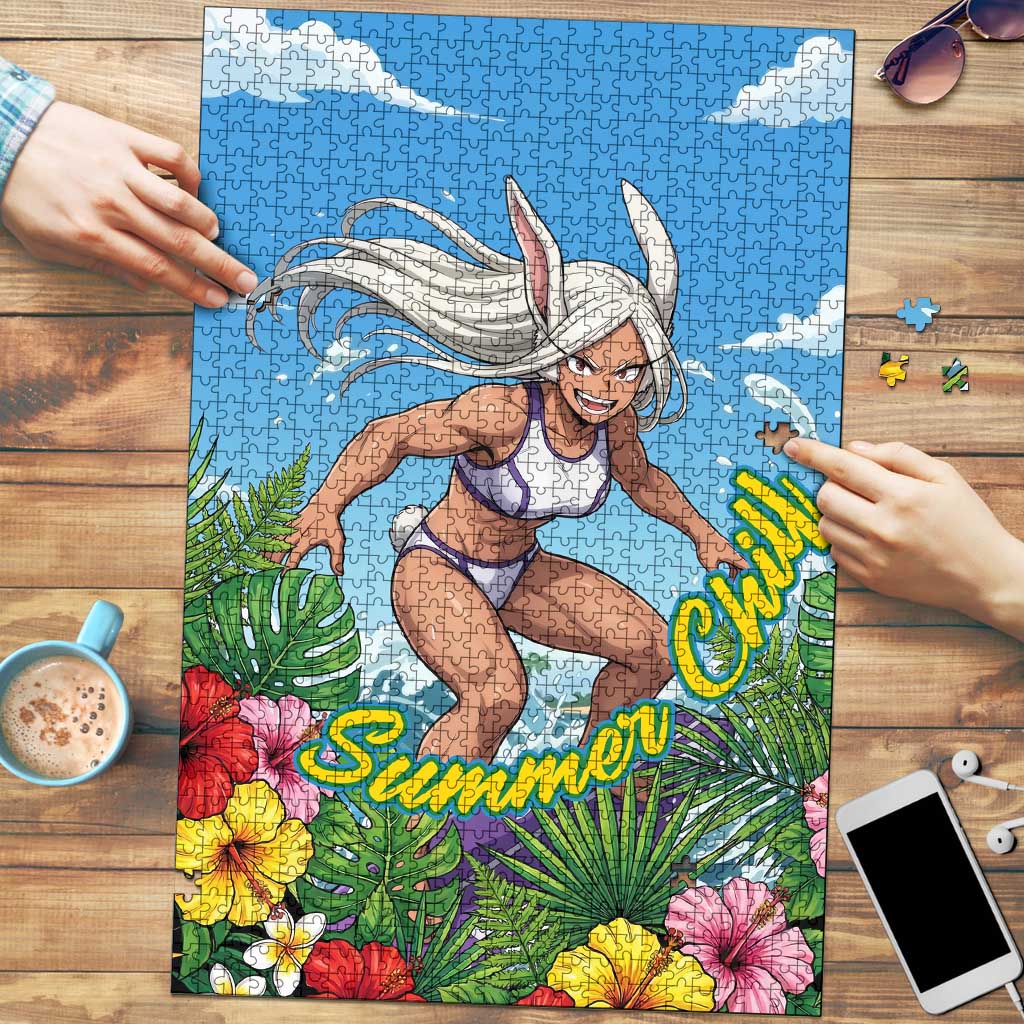 Mirko Summer Chill Puzzle Tropical Anime Surfing Power