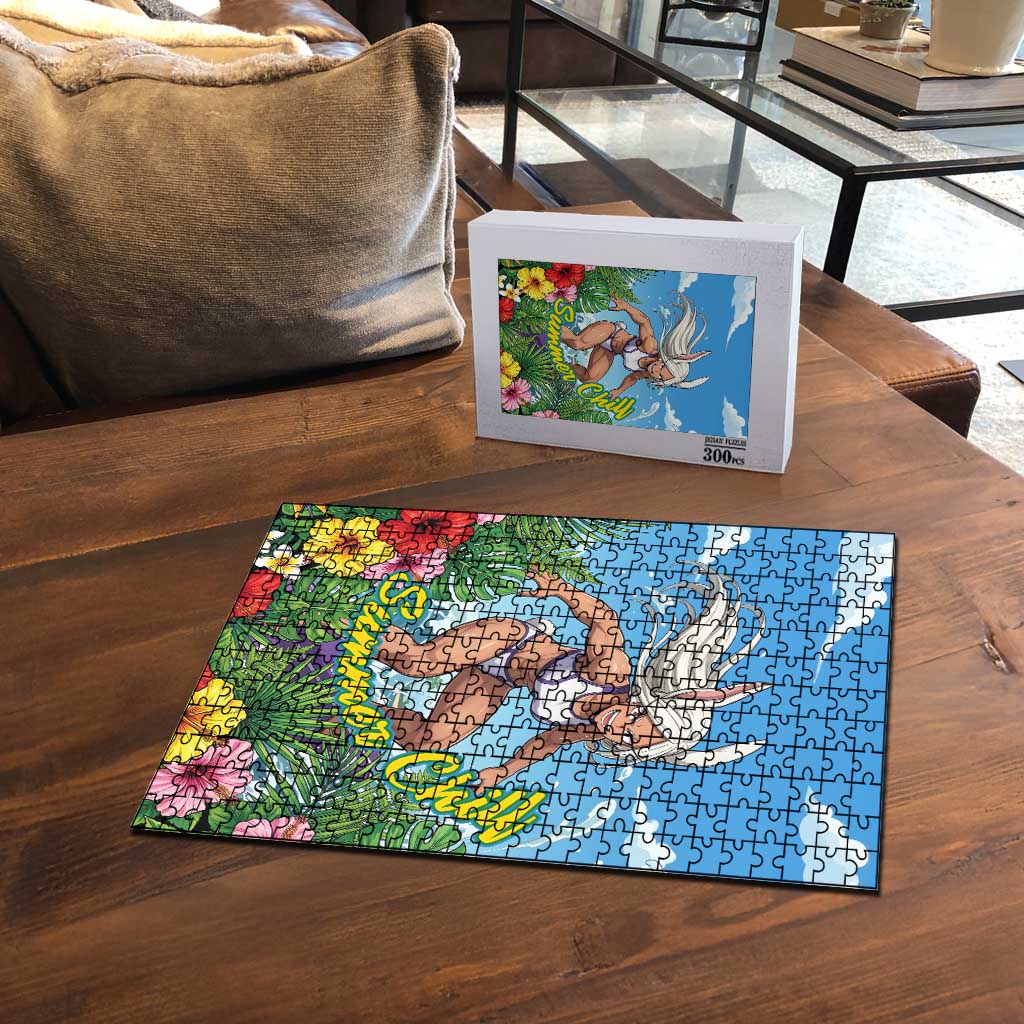 Mirko Summer Chill Puzzle Tropical Anime Surfing Power