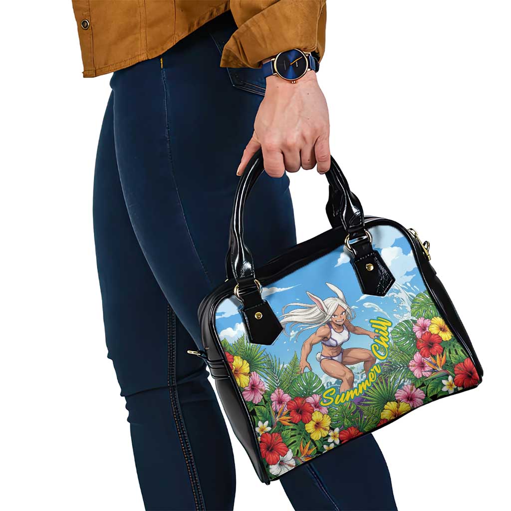 Mirko Summer Chill Shoulder Handbag Tropical Anime Surfing Power