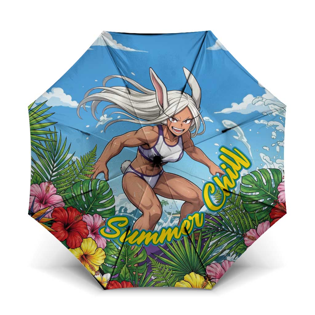 Mirko Summer Chill Umbrella Tropical Anime Surfing Power