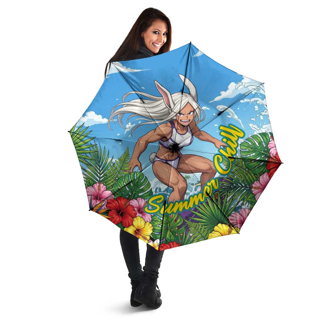 Mirko Summer Chill Umbrella Tropical Anime Surfing Power