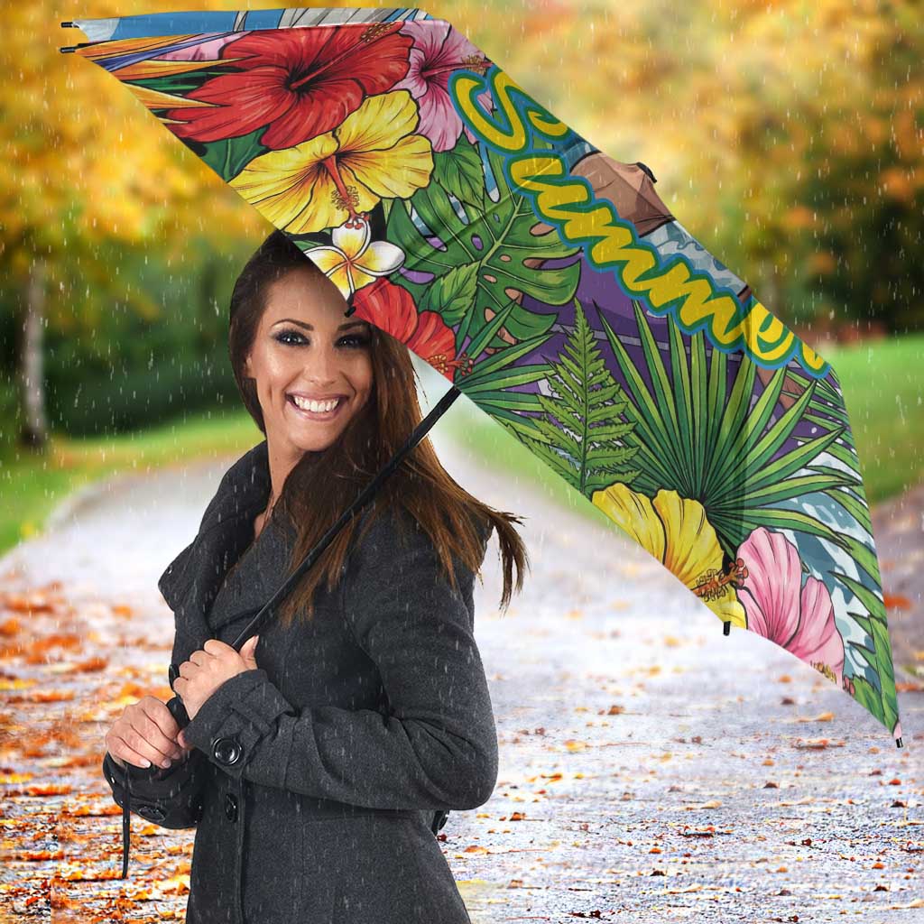 Mirko Summer Chill Umbrella Tropical Anime Surfing Power