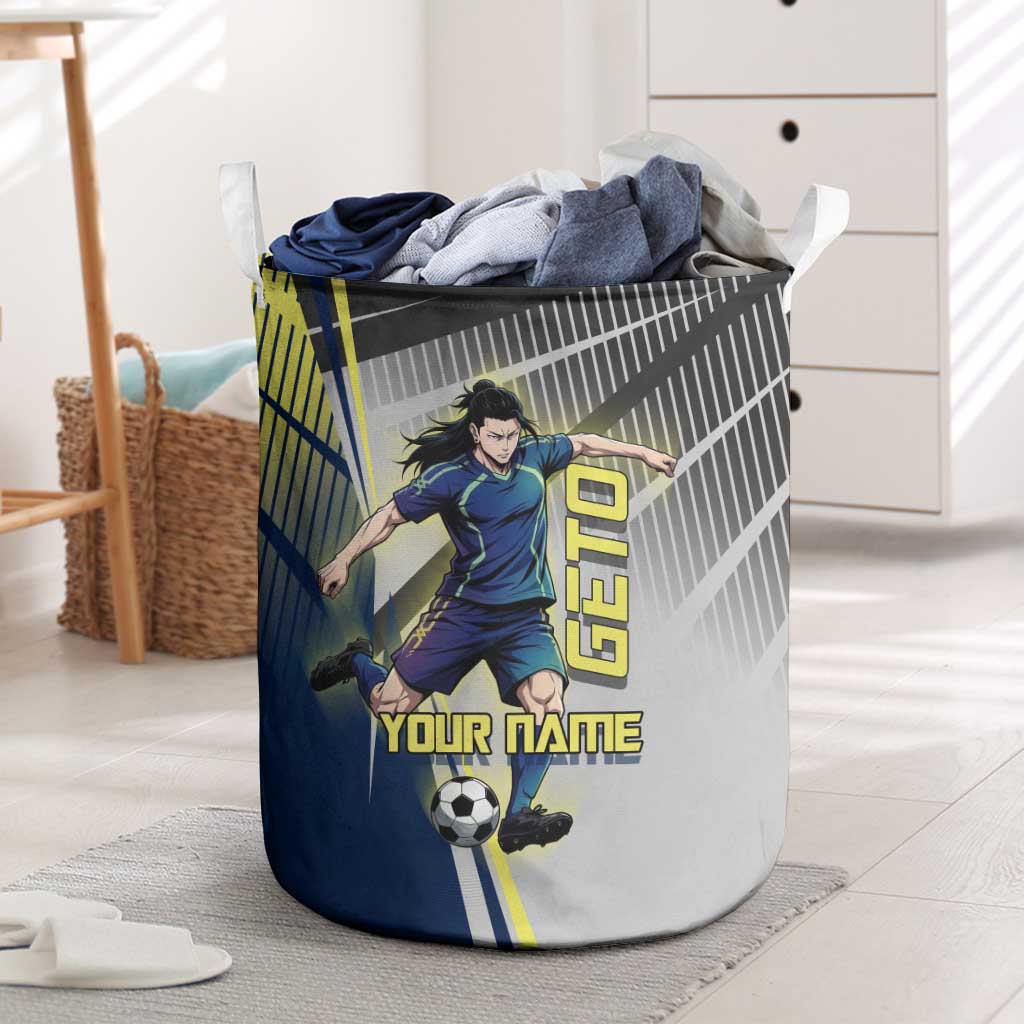 Personalized Geto Suguru Laundry Basket Anime Soccer Action Illustration Art