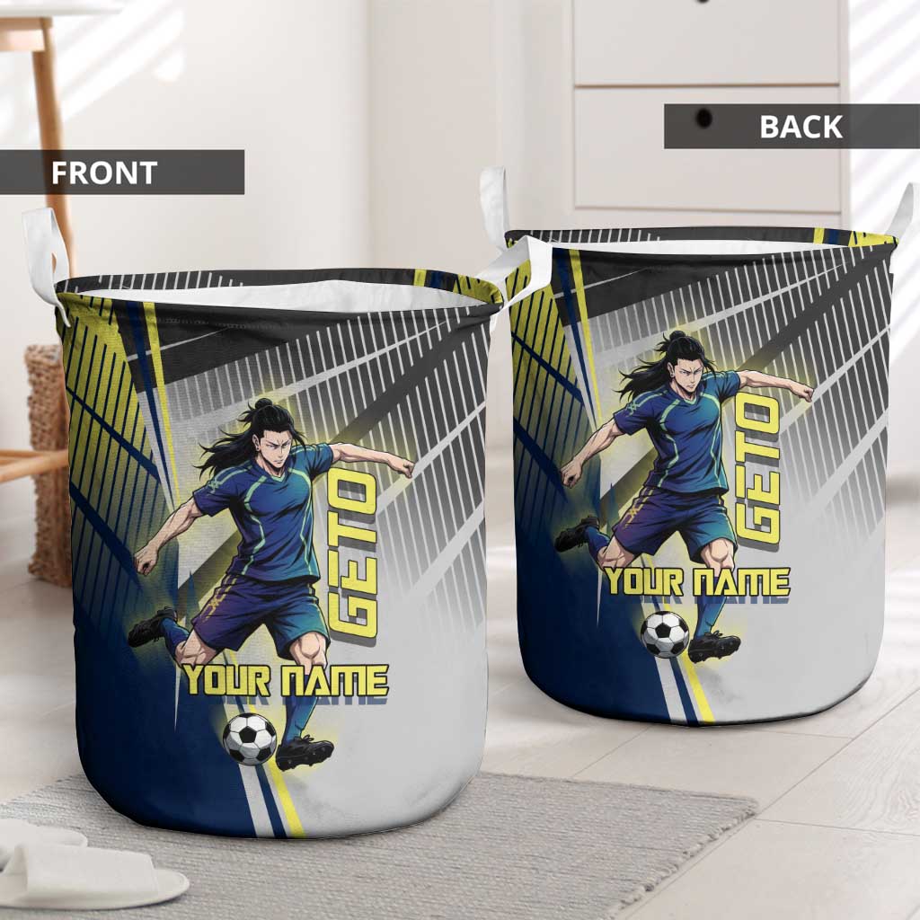 Personalized Geto Suguru Laundry Basket Anime Soccer Action Illustration Art
