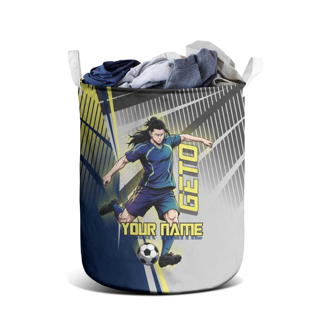 Personalized Geto Suguru Laundry Basket Anime Soccer Action Illustration Art