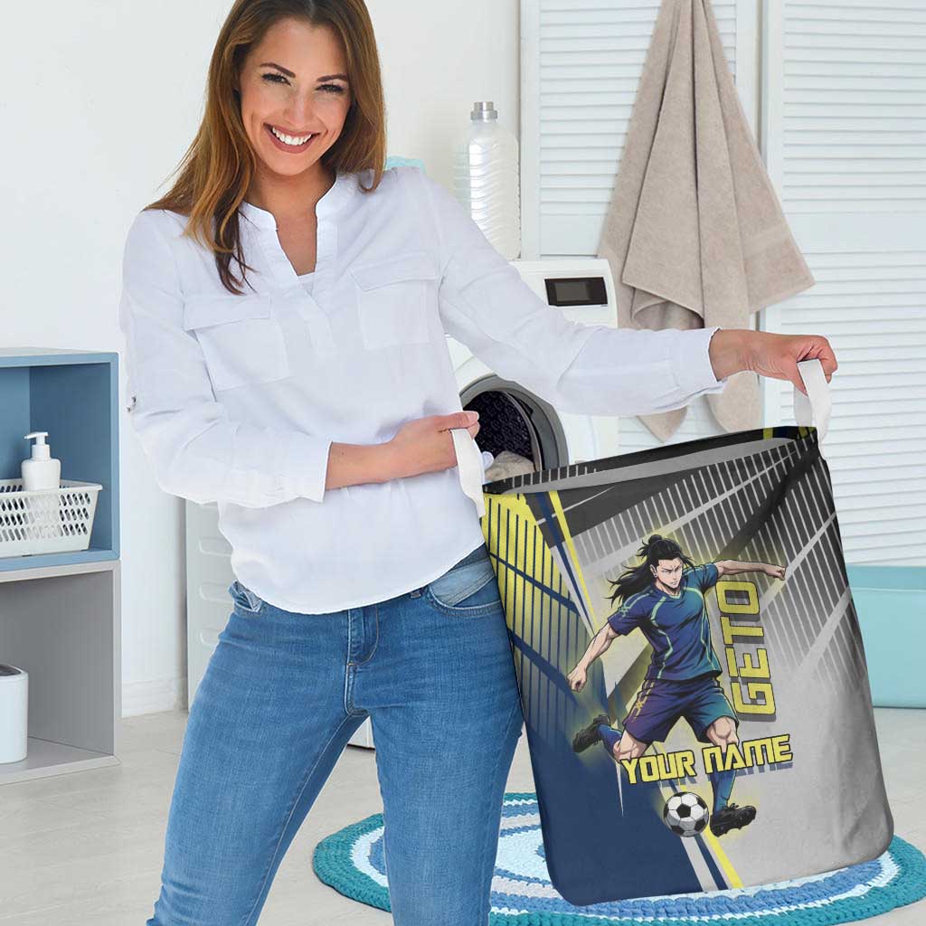 Personalized Geto Suguru Laundry Basket Anime Soccer Action Illustration Art