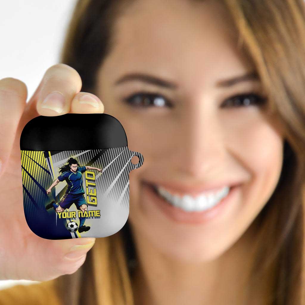 Personalized Geto Suguru AirPods Case Anime Soccer Action Illustration Art