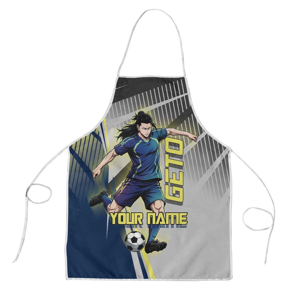 Personalized Geto Suguru Apron Anime Soccer Action Illustration Art