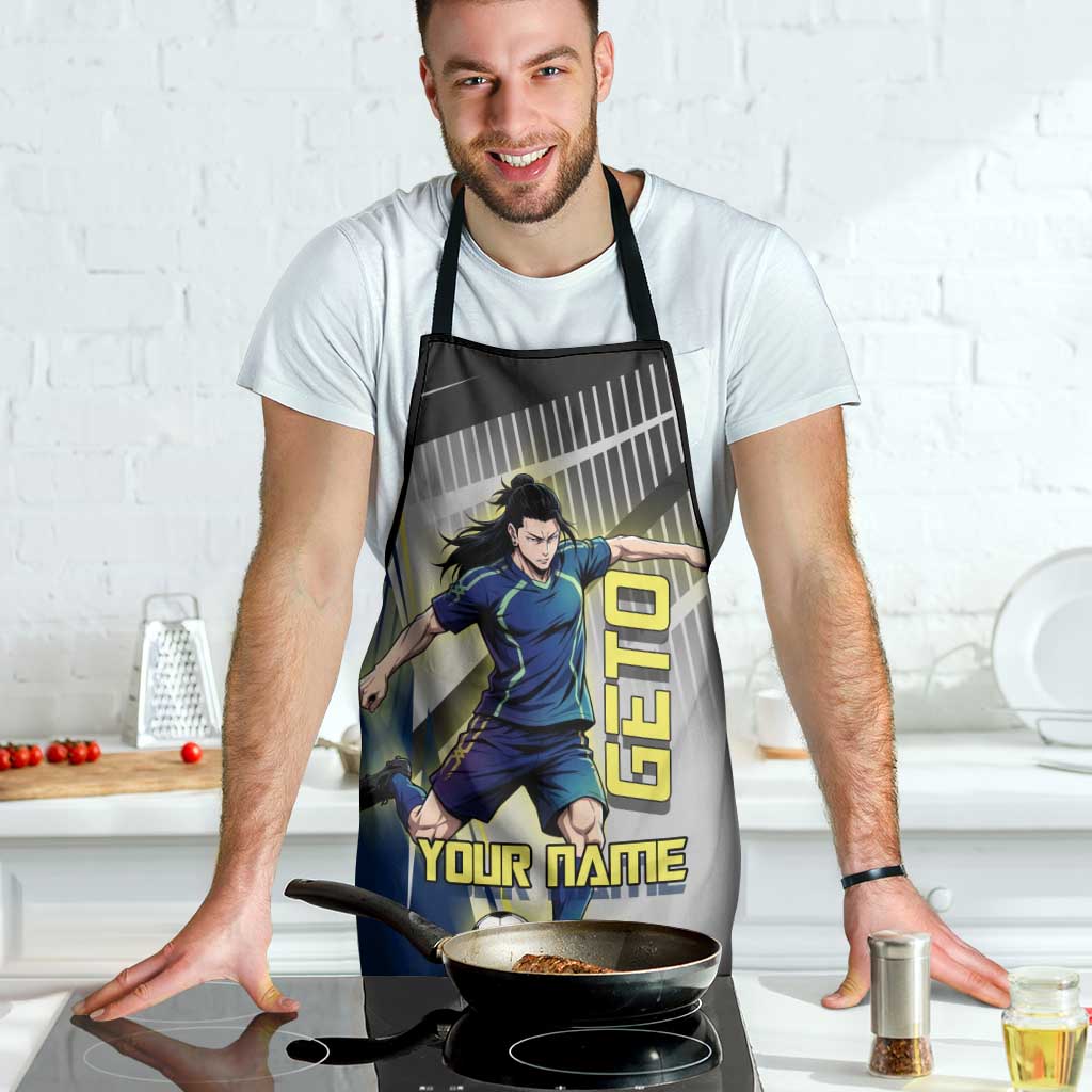 Personalized Geto Suguru Apron Anime Soccer Action Illustration Art