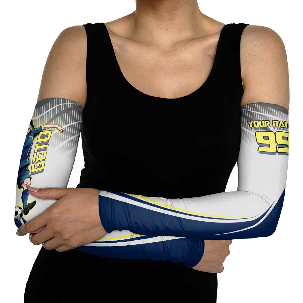 Personalized Geto Suguru Arm Sleeves Anime Soccer Action Illustration Art