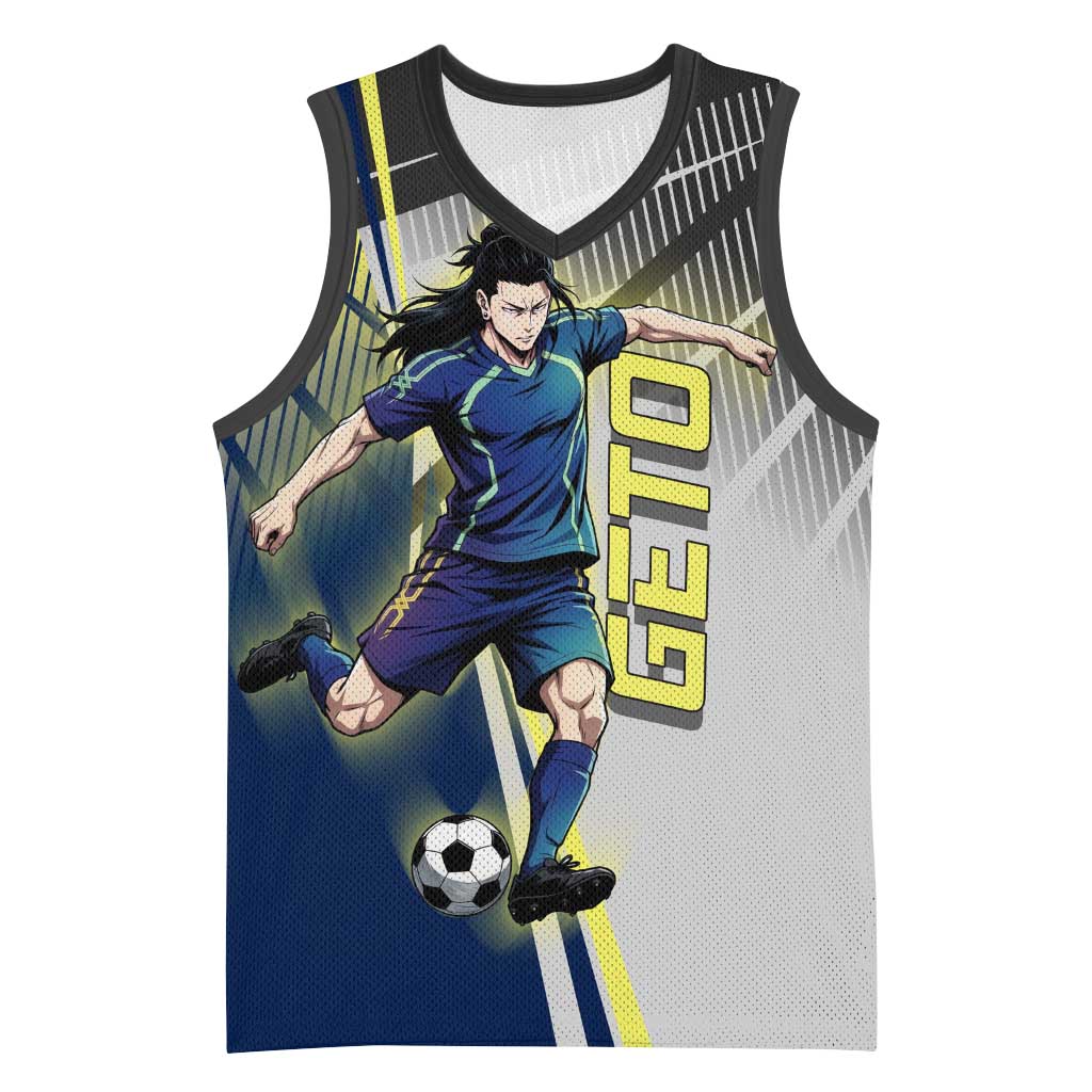 Personalized Geto Suguru Basketball Jersey Anime Soccer Action Illustration Art