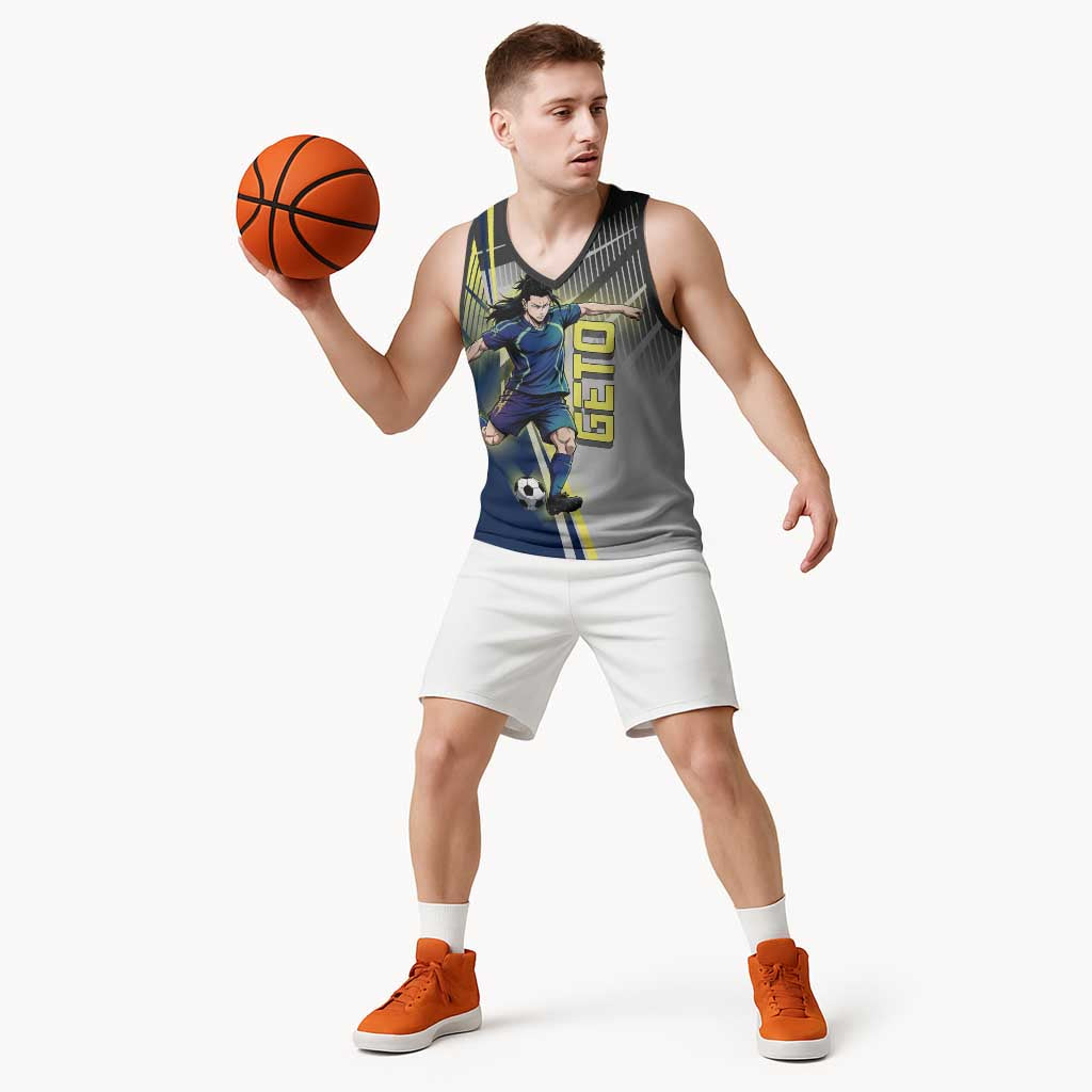 Personalized Geto Suguru Basketball Jersey Anime Soccer Action Illustration Art