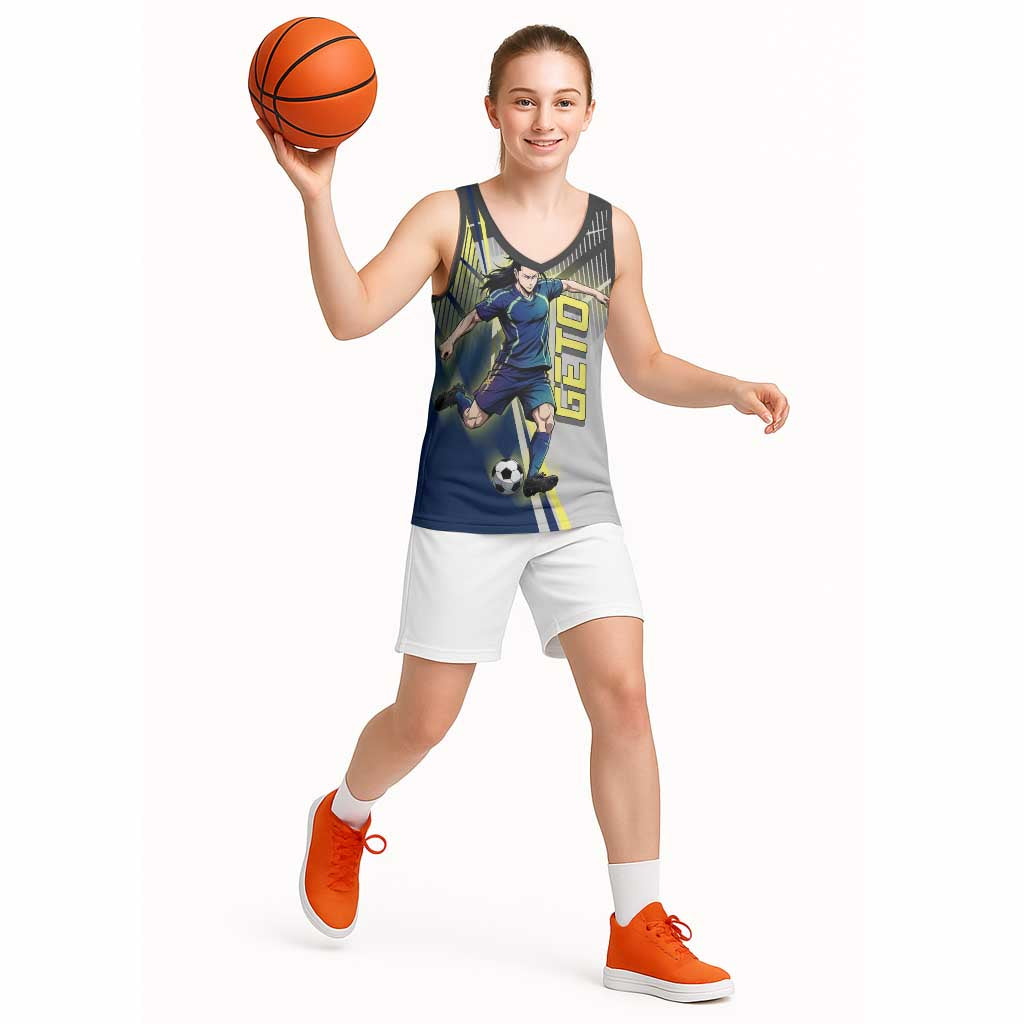 Personalized Geto Suguru Basketball Jersey Anime Soccer Action Illustration Art