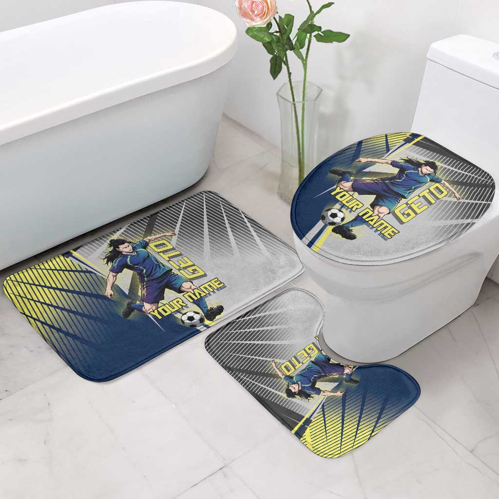 Personalized Geto Suguru Bathroom Set Anime Soccer Action Illustration Art