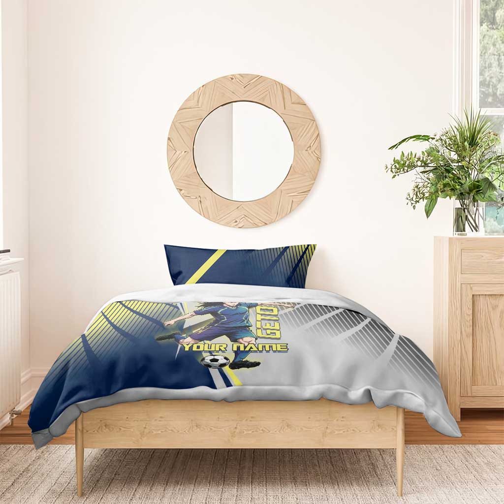 Personalized Geto Suguru Bedding Set Anime Soccer Action Illustration Art