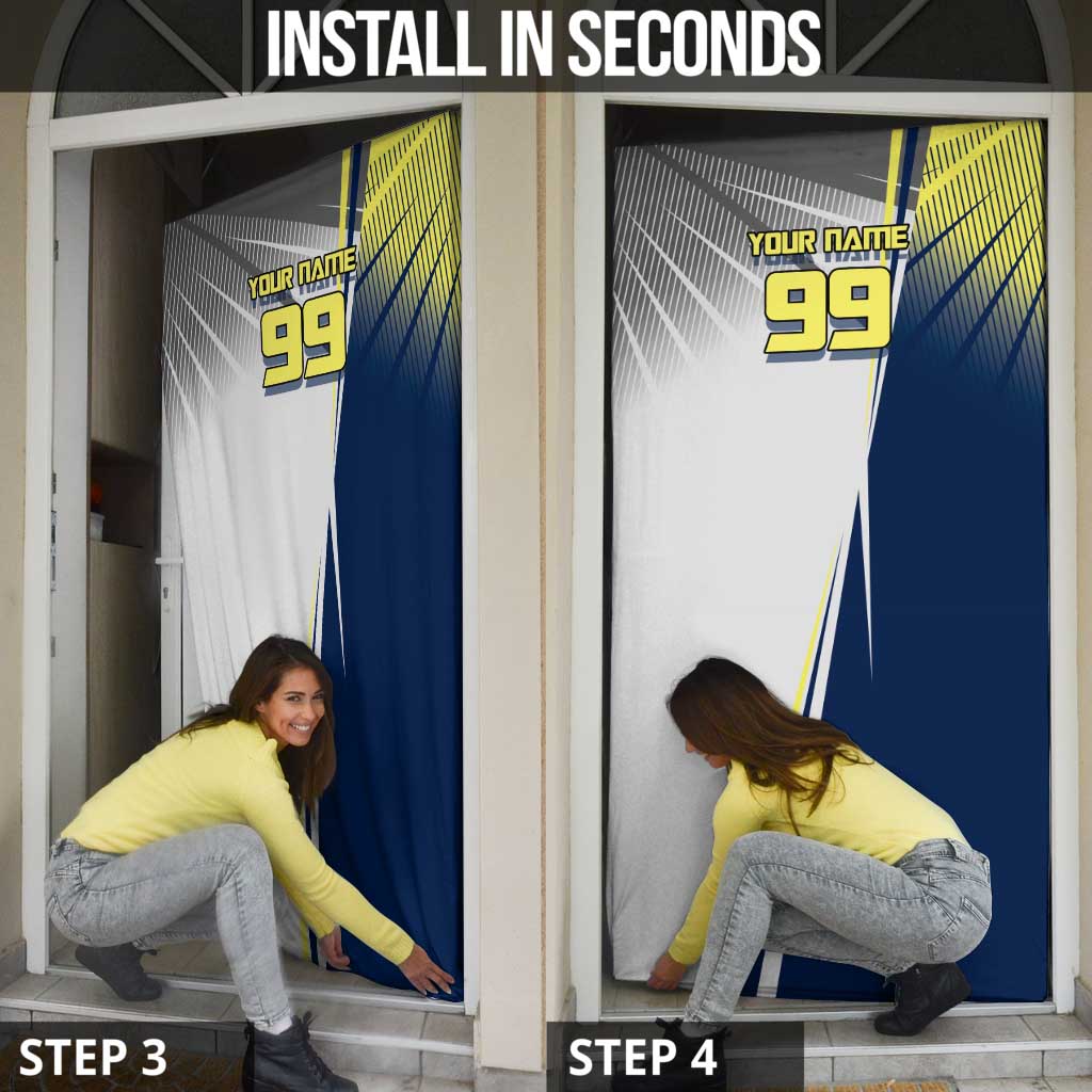 Personalized Geto Suguru Door Cover Anime Soccer Action Illustration Art