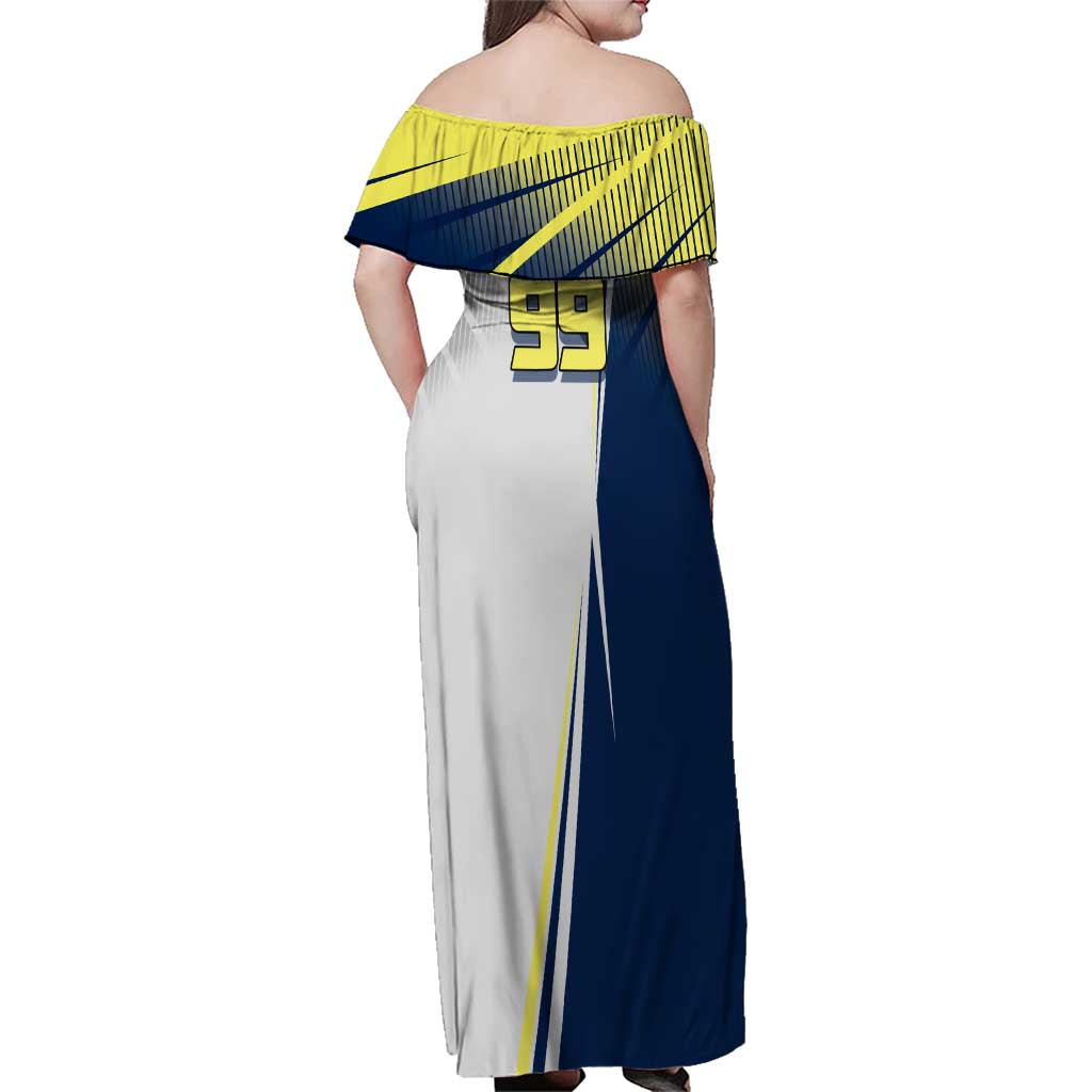 Personalized Geto Suguru Family Matching Off Shoulder Maxi Dress and Hawaiian Shirt Anime Soccer Action Illustration Art