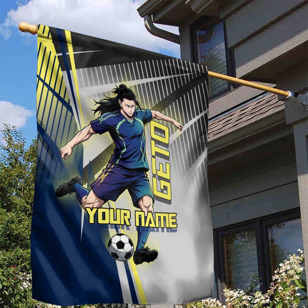 Personalized Geto Suguru Garden Flag Anime Soccer Action Illustration Art