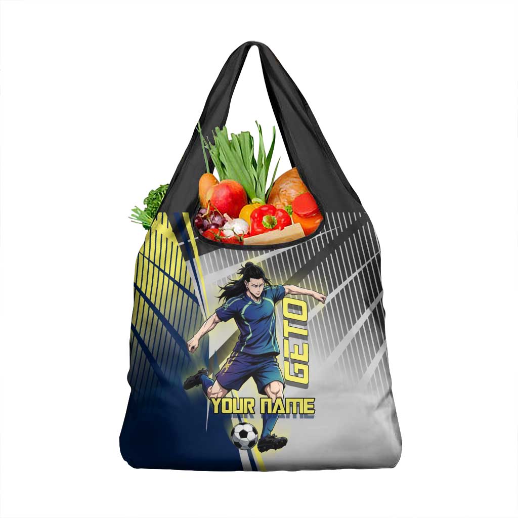 Personalized Geto Suguru Grocery Bag Anime Soccer Action Illustration Art