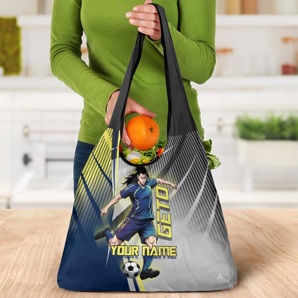 Personalized Geto Suguru Grocery Bag Anime Soccer Action Illustration Art