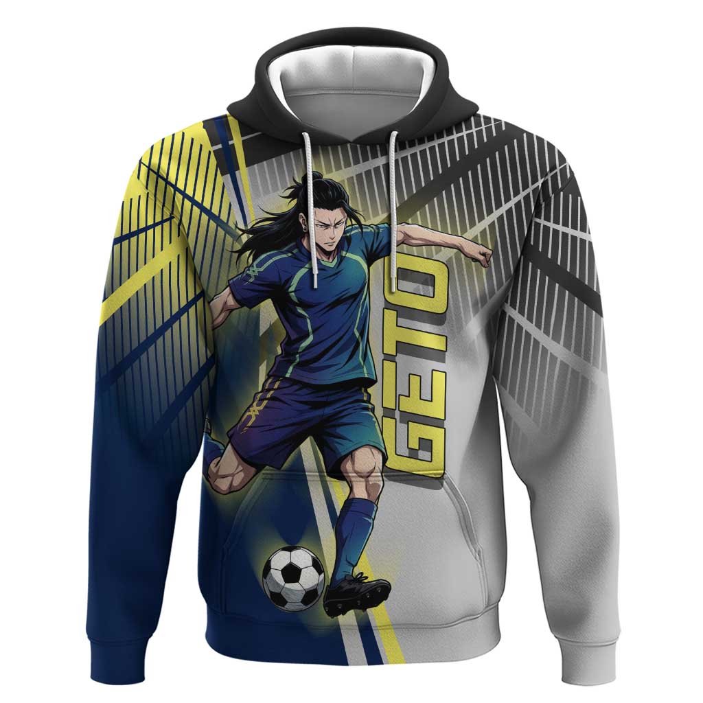 Personalized Geto Suguru Hoodie Anime Soccer Action Illustration Art
