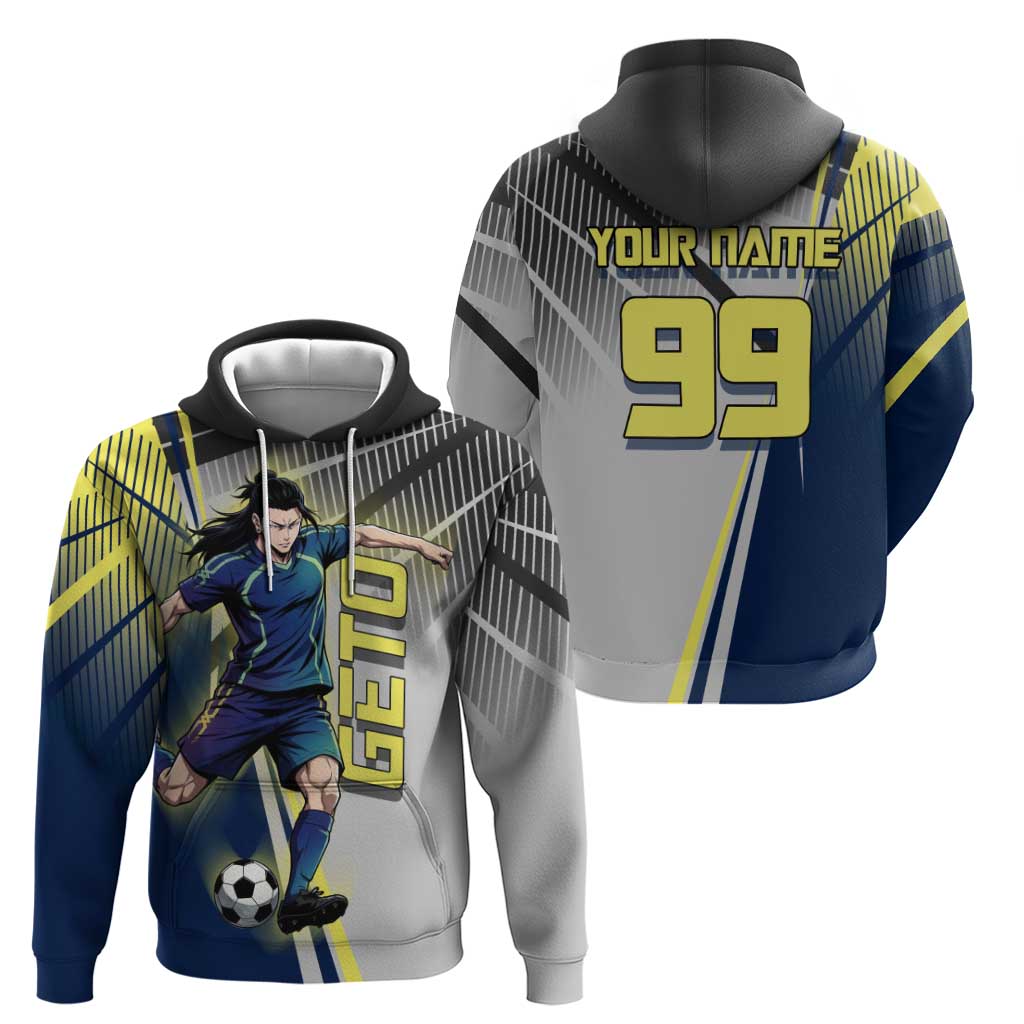 Personalized Geto Suguru Hoodie Anime Soccer Action Illustration Art