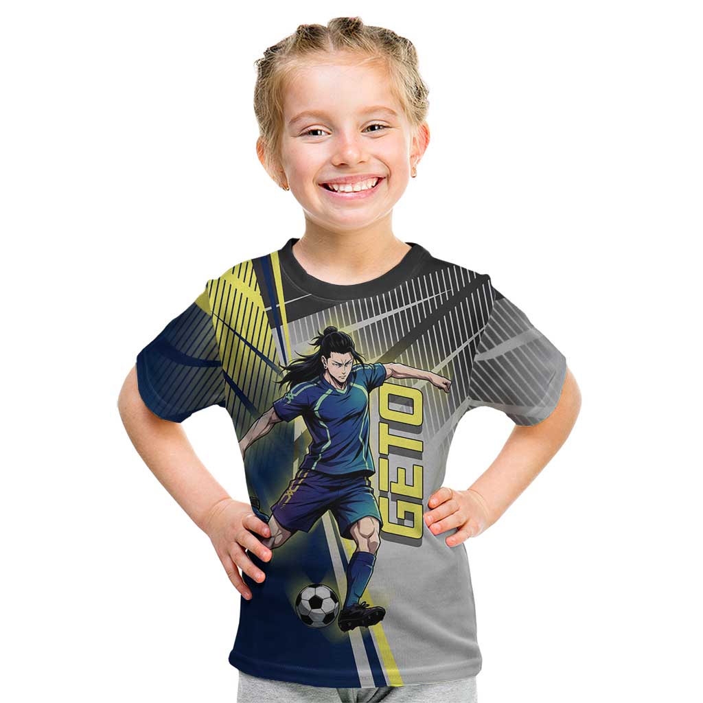 Personalized Geto Suguru Kid T Shirt Anime Soccer Action Illustration Art