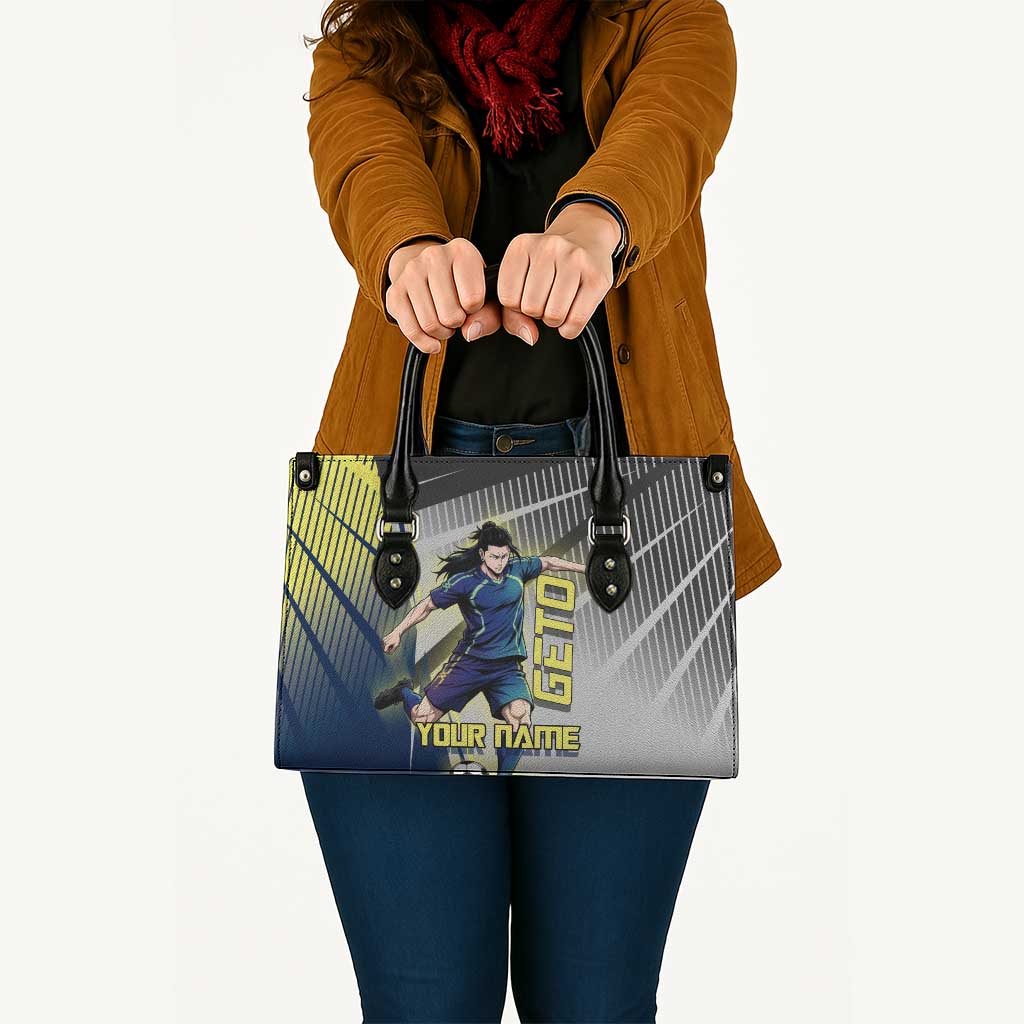Personalized Geto Suguru Leather Bag Anime Soccer Action Illustration Art