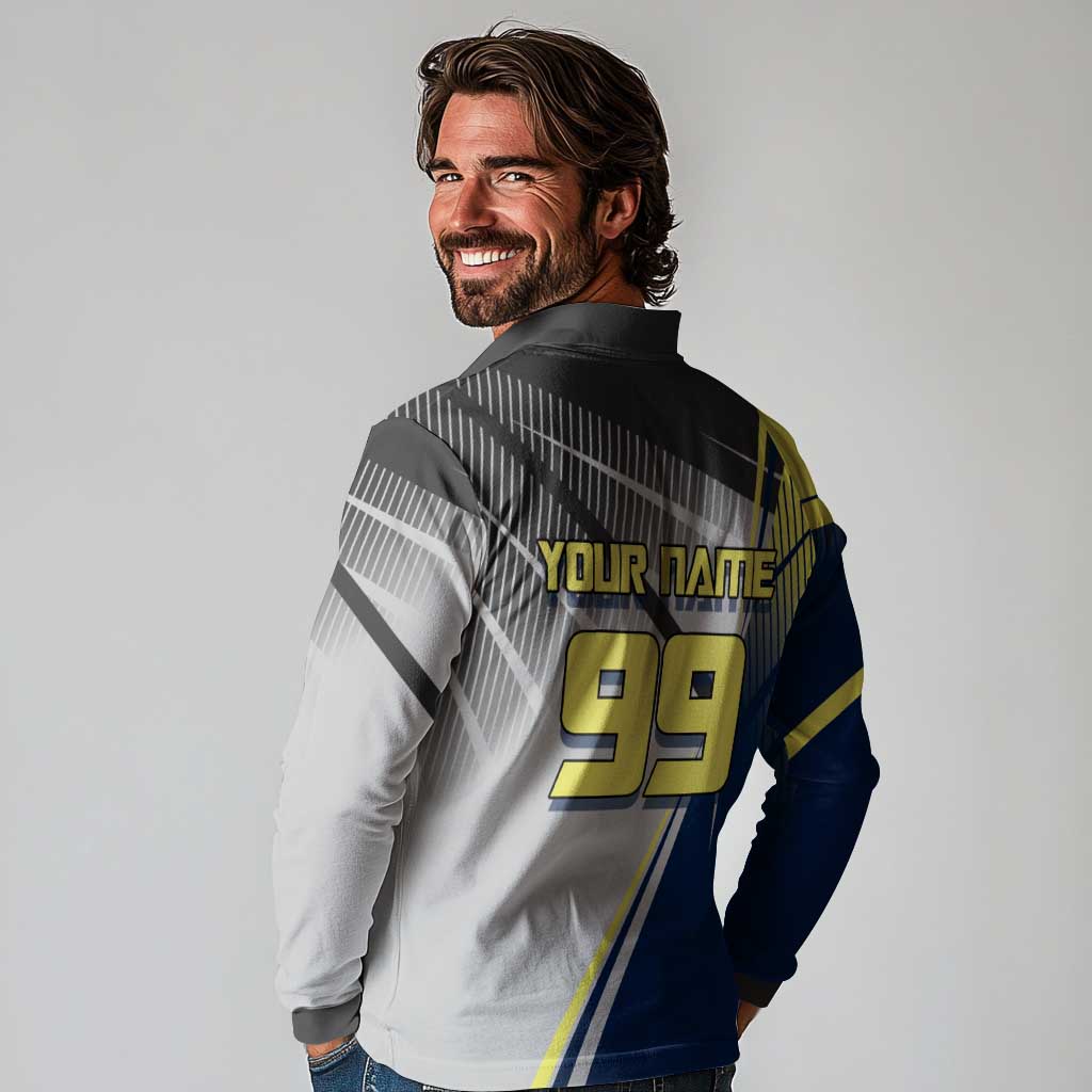 Personalized Geto Suguru Long Sleeve Polo Shirt Anime Soccer Action Illustration Art