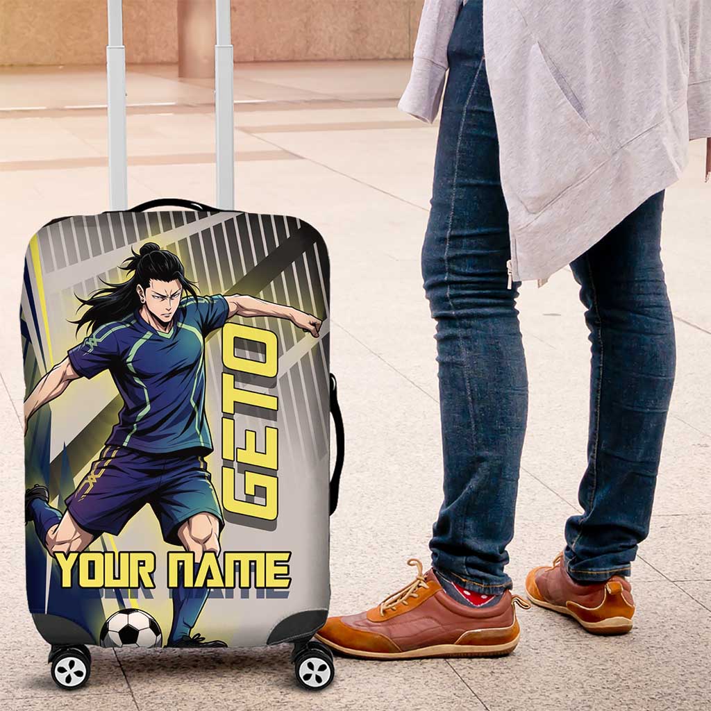 Personalized Geto Suguru Luggage Cover Anime Soccer Action Illustration Art