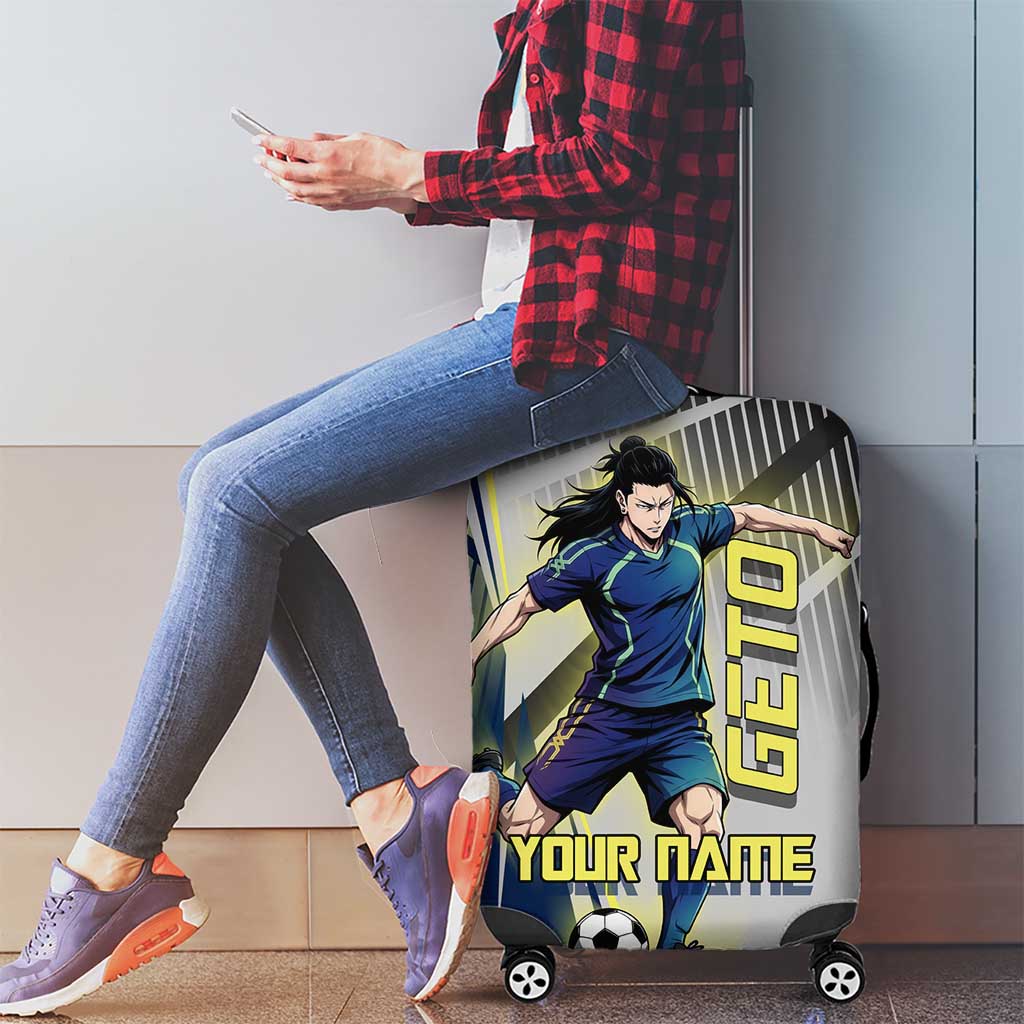 Personalized Geto Suguru Luggage Cover Anime Soccer Action Illustration Art