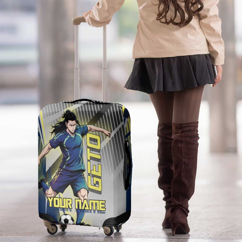 Personalized Geto Suguru Luggage Cover Anime Soccer Action Illustration Art