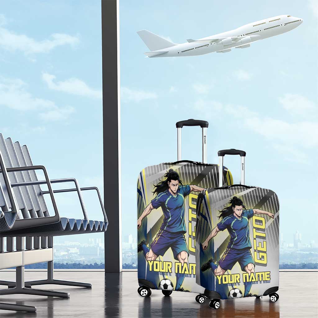 Personalized Geto Suguru Luggage Cover Anime Soccer Action Illustration Art