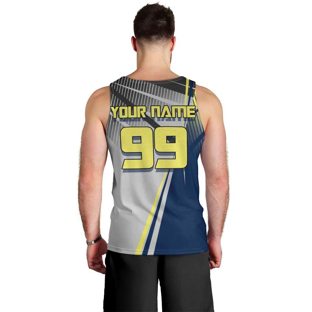 Personalized Geto Suguru Men Tank Top Anime Soccer Action Illustration Art