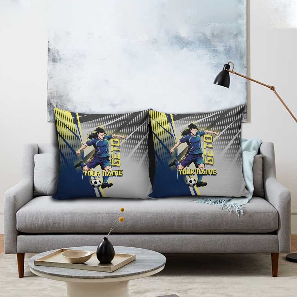 Personalized Geto Suguru Pillow Cover Anime Soccer Action Illustration Art