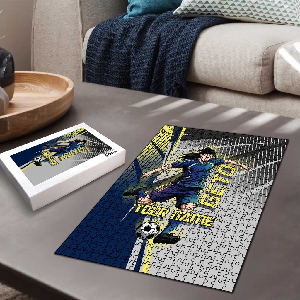 Personalized Geto Suguru Puzzle Anime Soccer Action Illustration Art