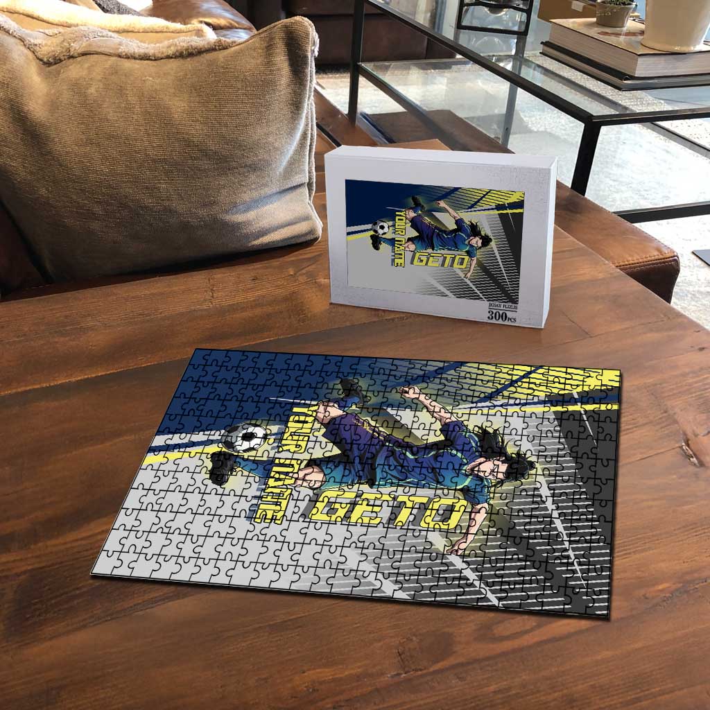Personalized Geto Suguru Puzzle Anime Soccer Action Illustration Art