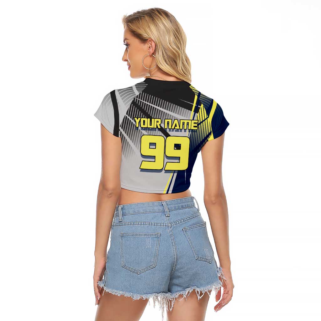 Personalized Geto Suguru Raglan Cropped T Shirt Anime Soccer Action Illustration Art
