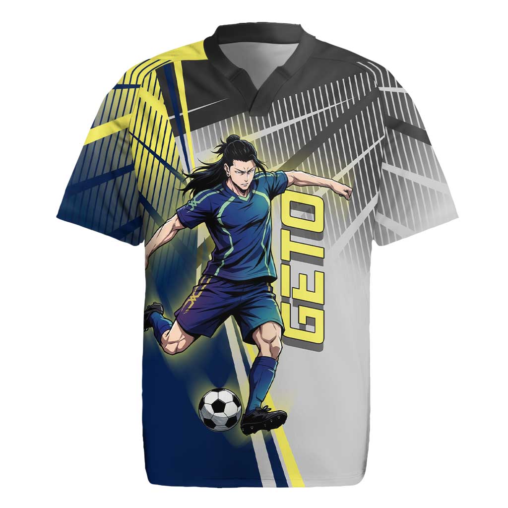 Personalized Geto Suguru Rugby Jersey Anime Soccer Action Illustration Art