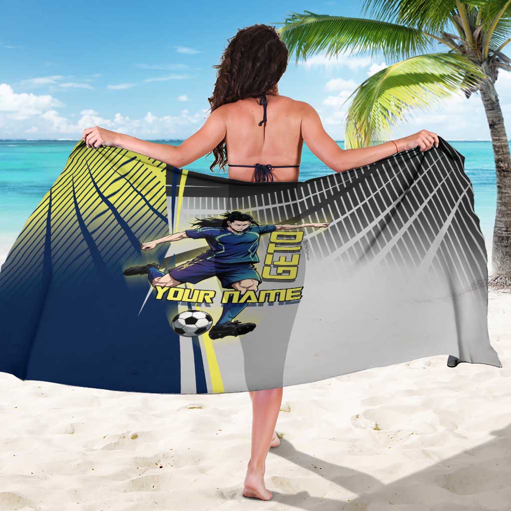 Personalized Geto Suguru Sarong Anime Soccer Action Illustration Art