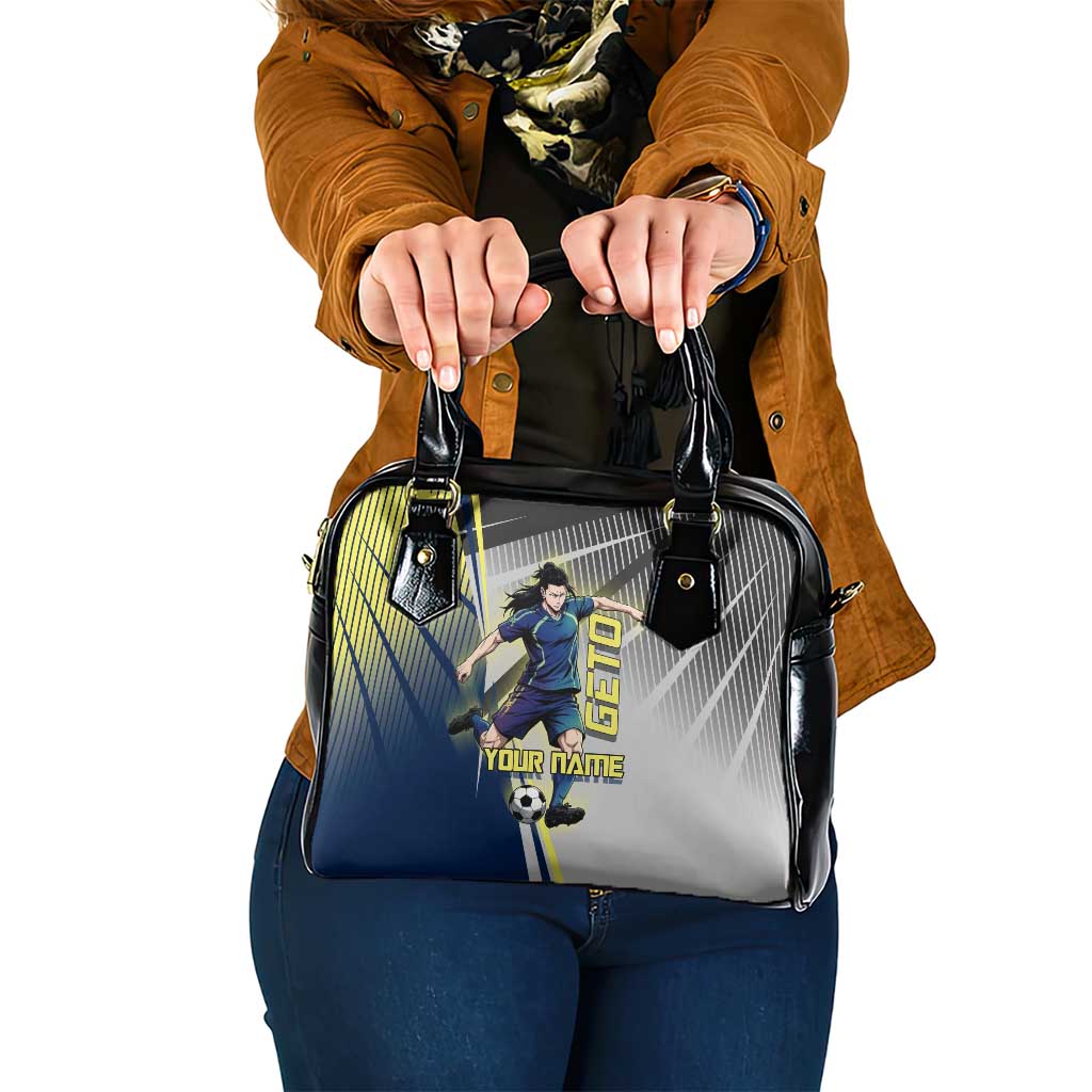 Personalized Geto Suguru Shoulder Handbag Anime Soccer Action Illustration Art