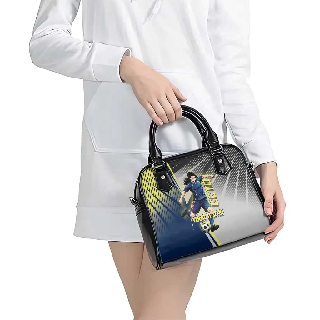 Personalized Geto Suguru Shoulder Handbag Anime Soccer Action Illustration Art