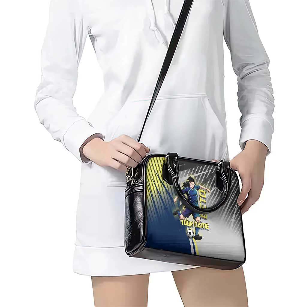 Personalized Geto Suguru Shoulder Handbag Anime Soccer Action Illustration Art