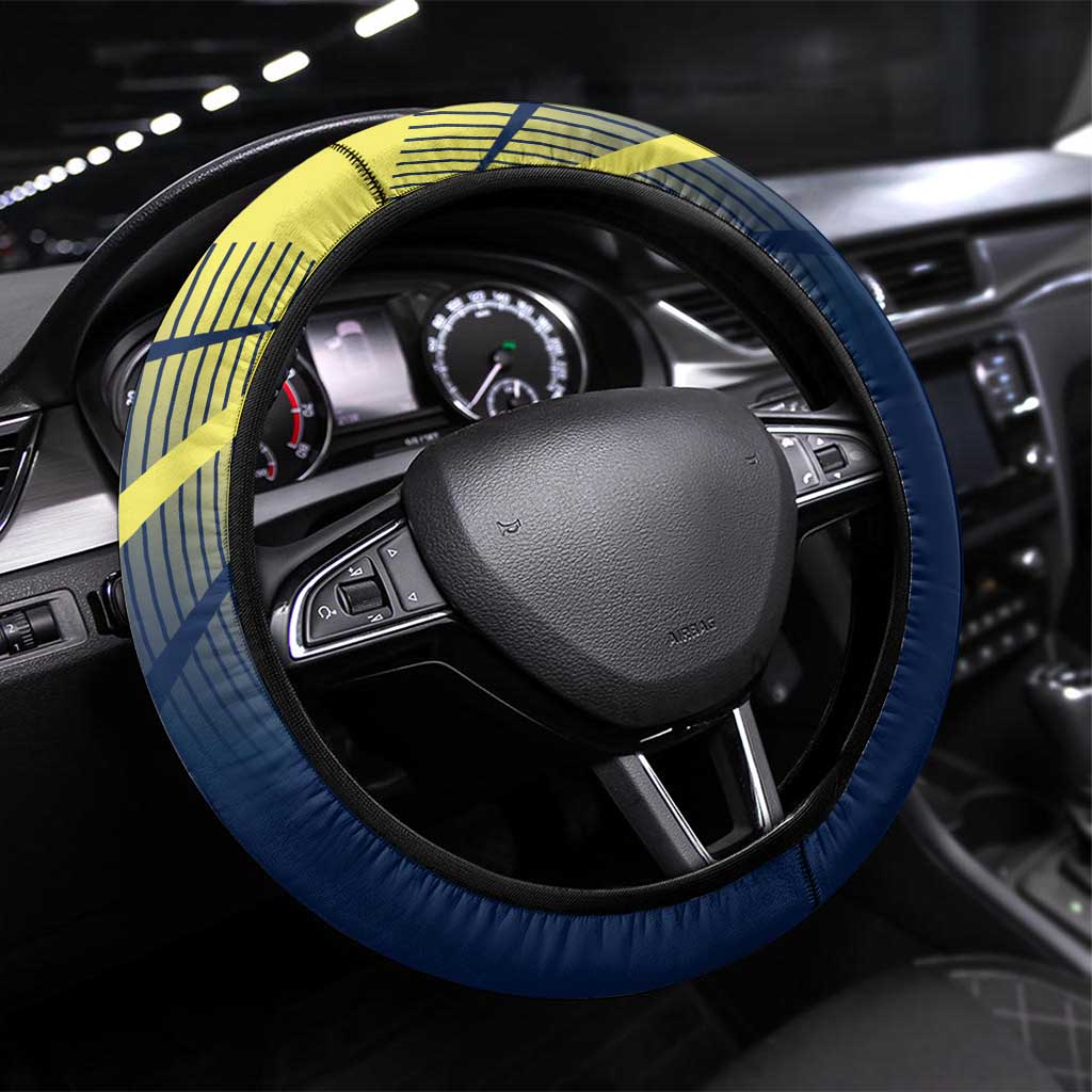 Geto Suguru Steering Wheel Cover Anime Soccer Action Illustration Art